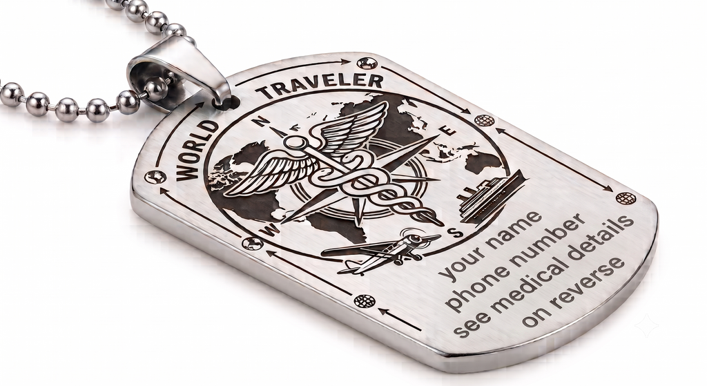 แท็กนักเดินทาง - Travellers Tag