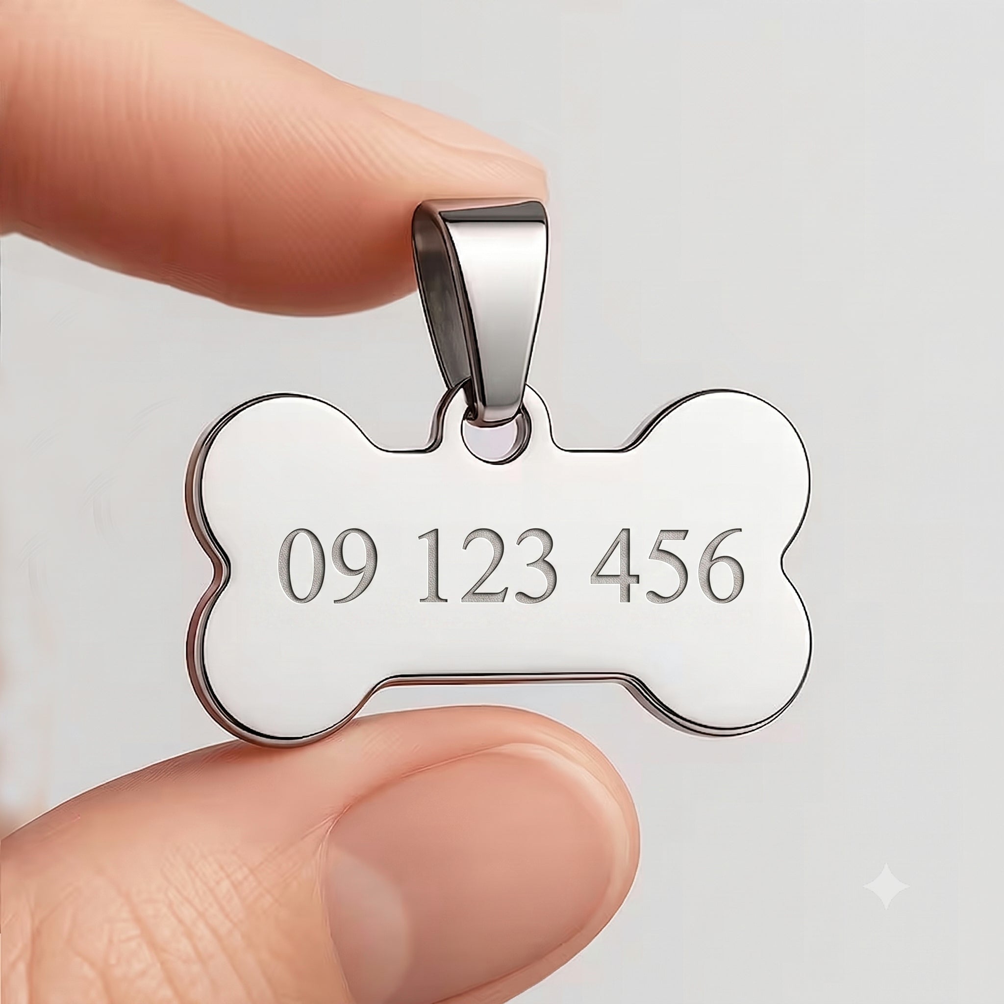 ป้ายชื่อสุนัขแบบสั่งทำพิเศษ - Personalised Dog Tag